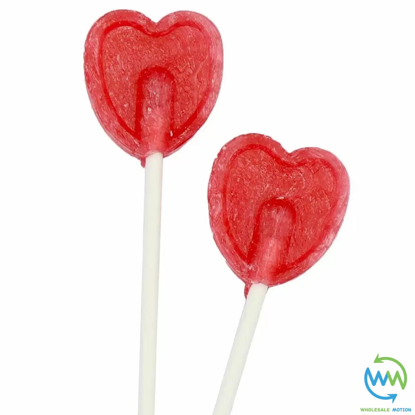 HEART LOLLIPOPS Sweets VALENTINES DAY Candy Love WEDDING Heart Red CHERRY LOLLY