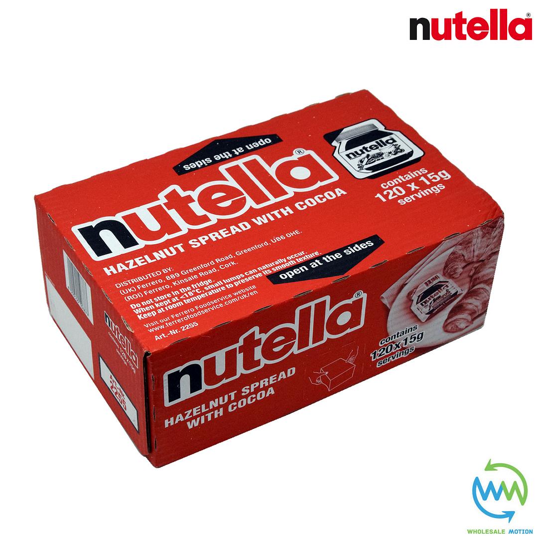 NUTELLA Hazelnut SPREAD Chocolate Portion POT 15G Single Mini Individual COCOA