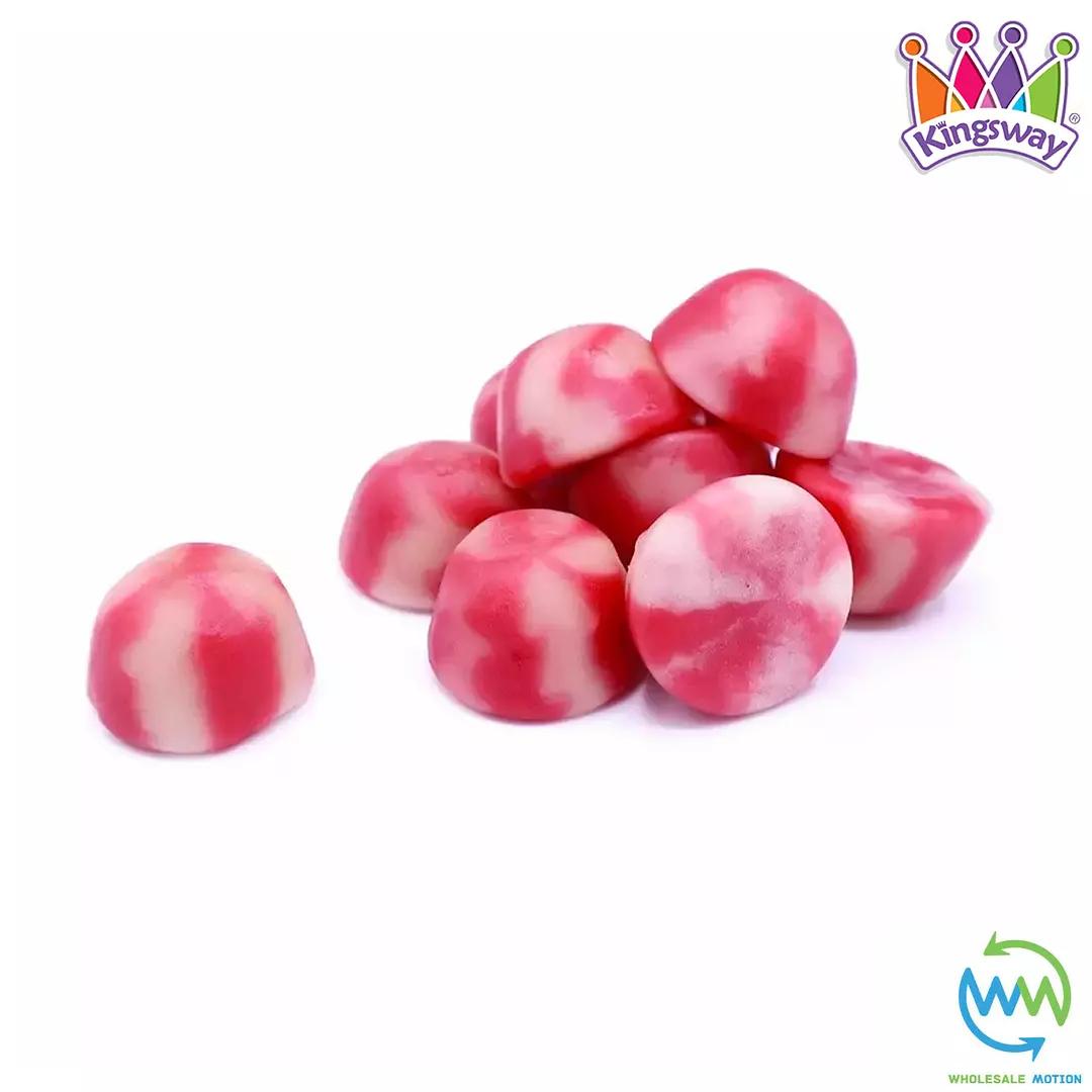 STRAWBERRY TWIST KISSES Sweets CANDY Kingsway Retro Gummy Jelly Gummies Jellies Snack Candies WEDDING Favours GIFT PICK N MIX