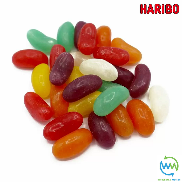 3KG BULK BAG - HARIBO JELLY BEANS Sweets RETRO Fruity WEDDING Favours GIFT Classic PICK N MIX