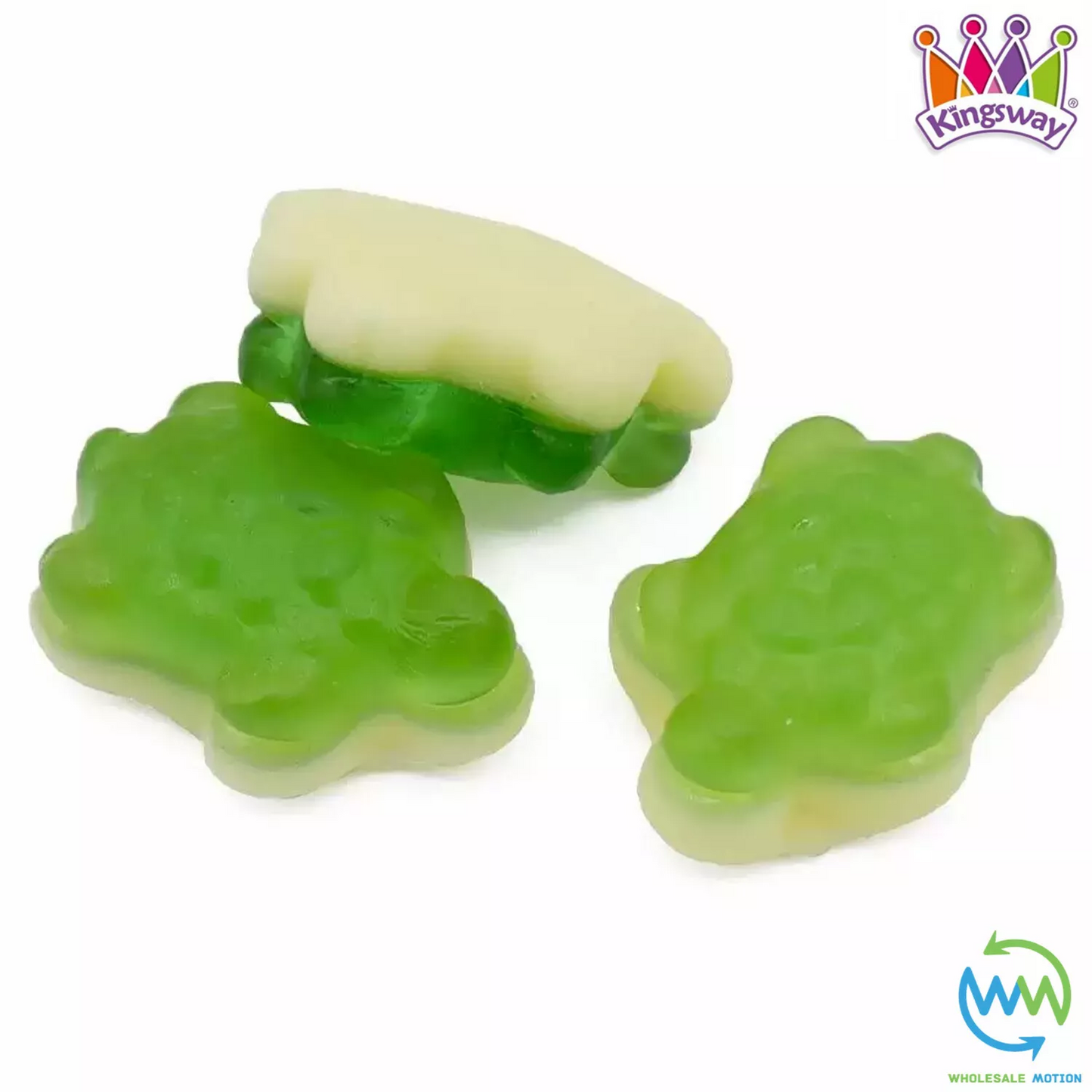 BUBBLEGUM TURTLES Sweets GUMMY Candy GREEN Foam Vegan JELLY Gummies JELLIES Candies Snack Kingsway PICK N MIX