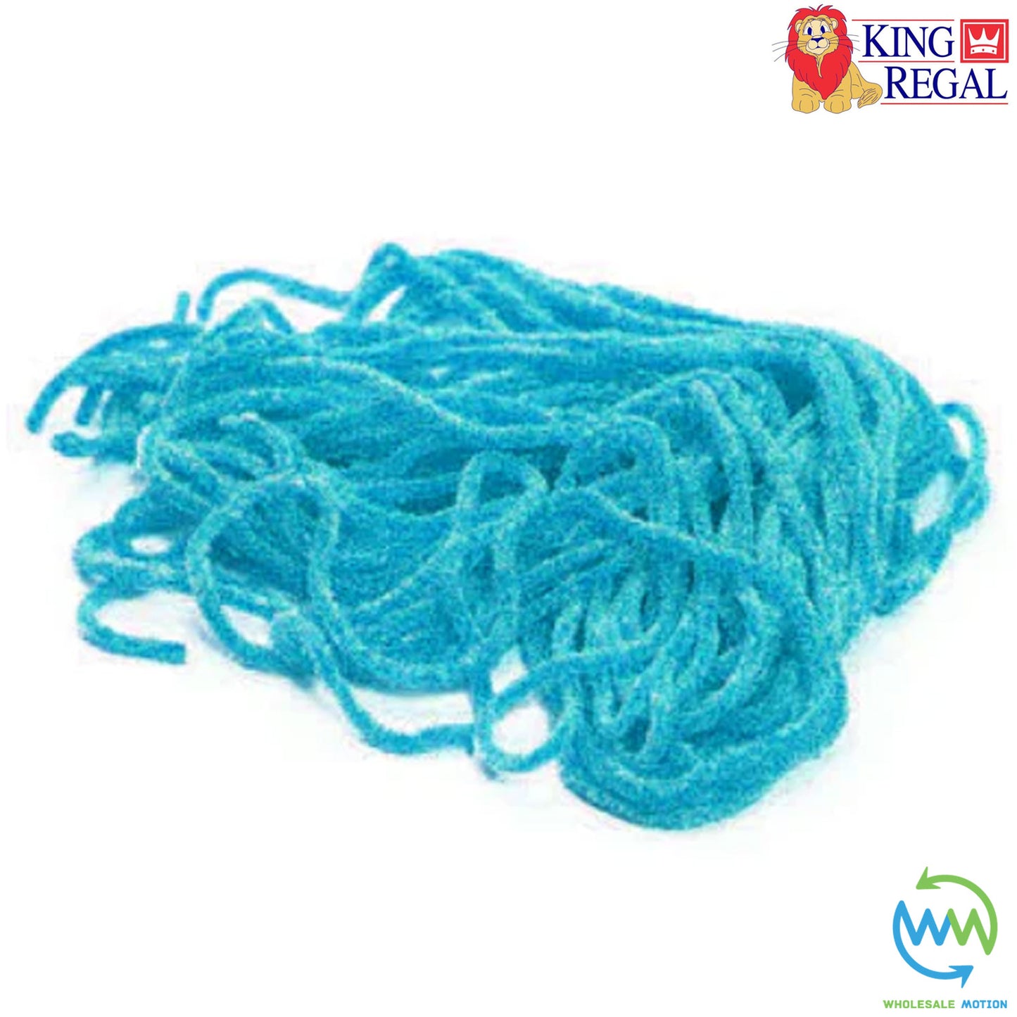 SOUR BLUE RASPBERRY SPAGHETTI LACES Sweets GUMMY Jellies Candy Gummies JELLY King Regal PICK N MIX Snack Treat Lace Sugar Coated