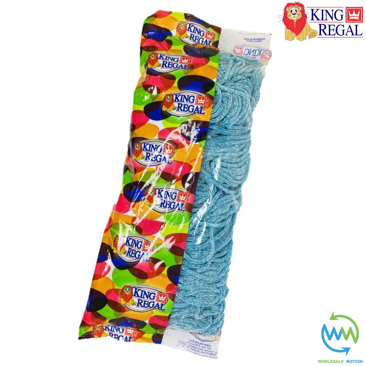 SOUR BLUE RASPBERRY SPAGHETTI LACES Sweets GUMMY Jellies Candy Gummies JELLY King Regal PICK N MIX Snack Treat Lace Sugar Coated