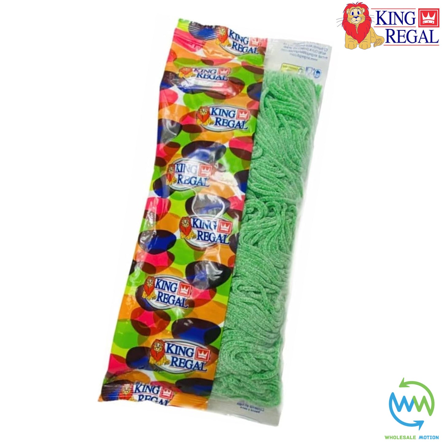 SOUR APPLE SPAGHETTI LACES Sweets GUMMY Jellies Candy Gummies JELLY King Regal PICK N MIX Snack Treat Lace Sugar Coated