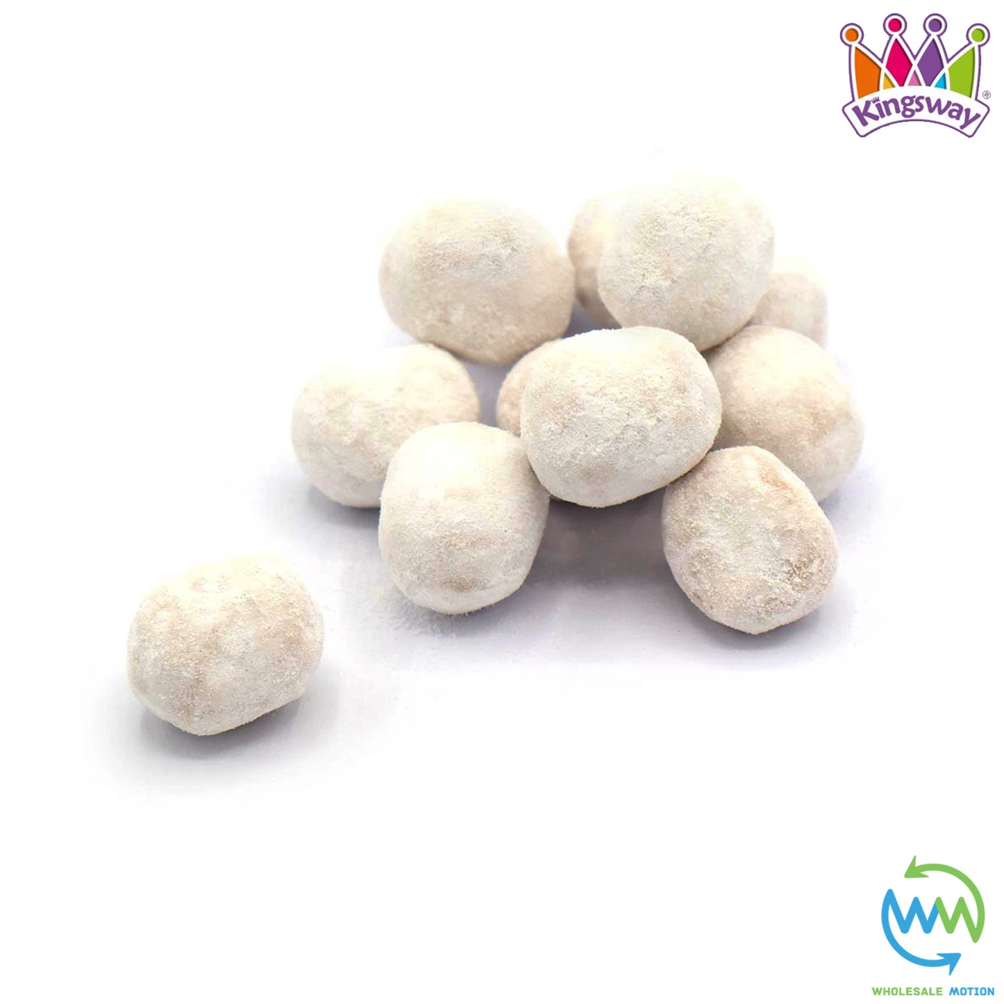 Kingsway TOFFEE BON BONS Sweets CANDY Sugar Dusted VEGGIE CHEWY Party PICK N MIX Retro Snack Candies Gummies Jellies Gummy jelly