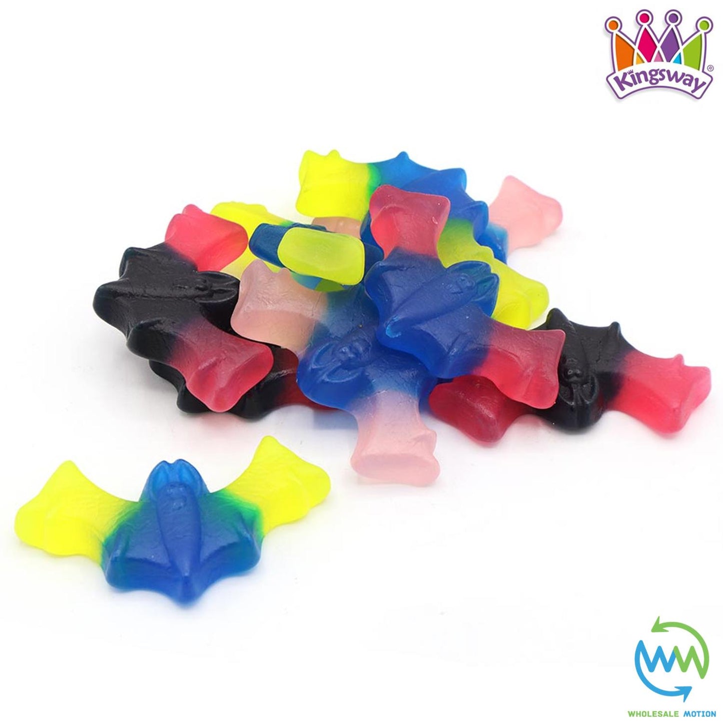 Halloween TONGUE PAINTING BATS Sweets GUMMY Jelly CANDY Party TRICK OR TREAT Scary VAMPIRE BAT Spooky Painter PICK N MIX Gummies Jellies Kingsway UK NEW