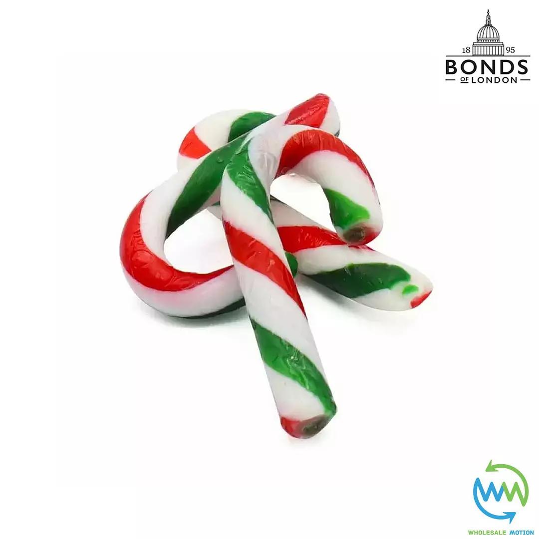 5000 x Mini CANDY CANES Christmas PEPPERMINT Flavour RETRO SWEETS Cane XMAS Wrapped 5g (Copy)