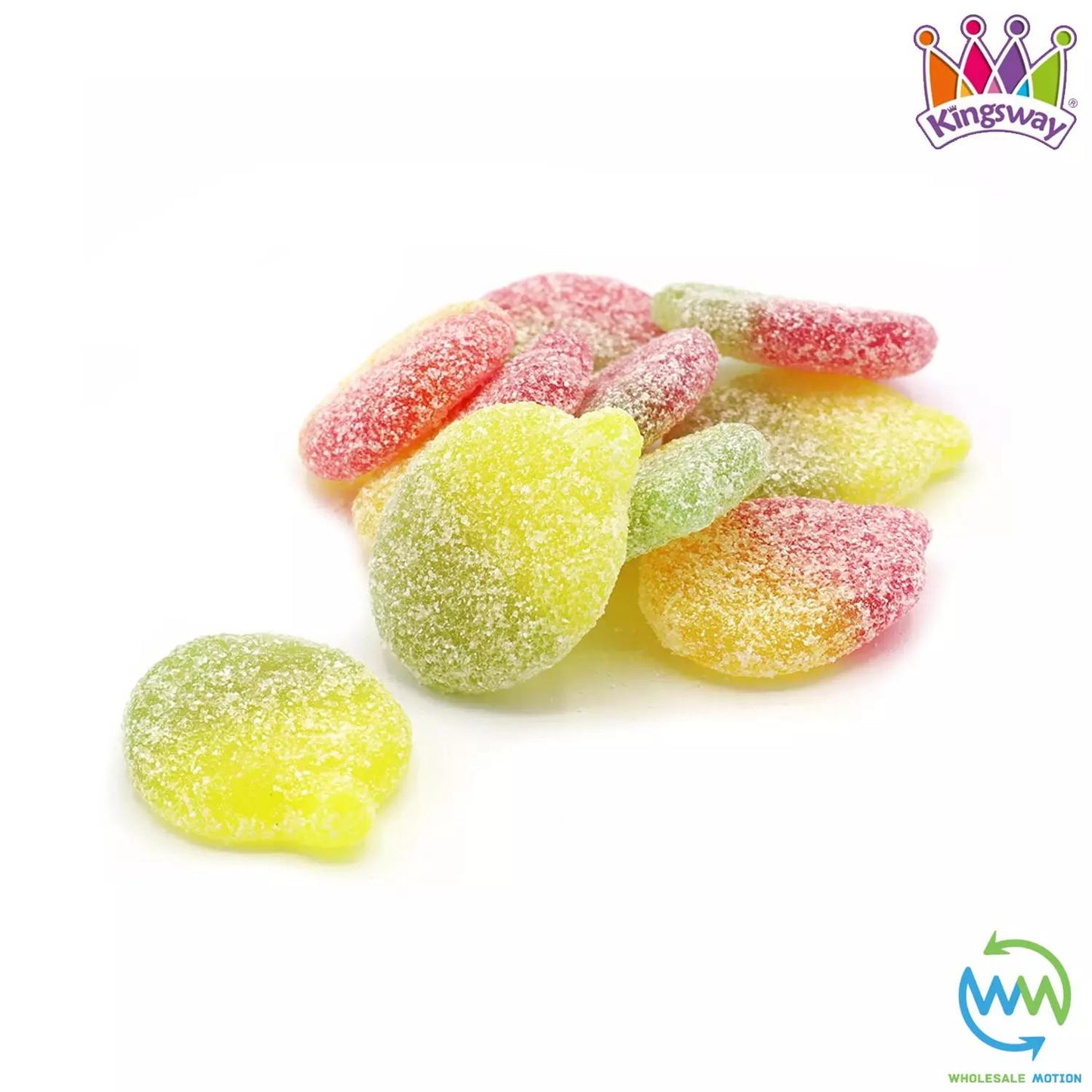 Kingsway FIZZY SOUR APPLES Sweets Retro JELLY Candy CANDIES Party PICK N MIX UK Candies Jellies GUMMIES Snack