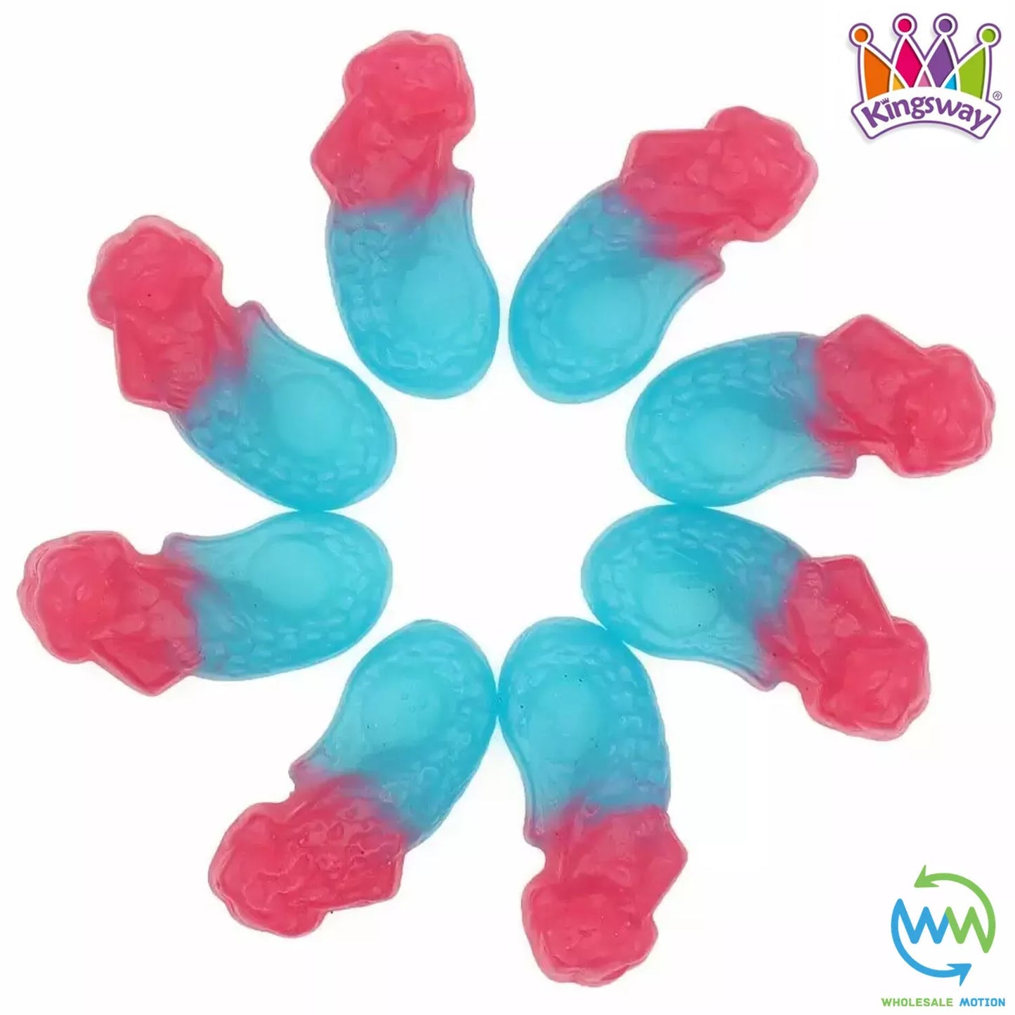 MAGIC MERMAIDS Sweets GUMMY Candy BUBBLEGUM PINK GIFT JELLY Girls PICK N MIX UK