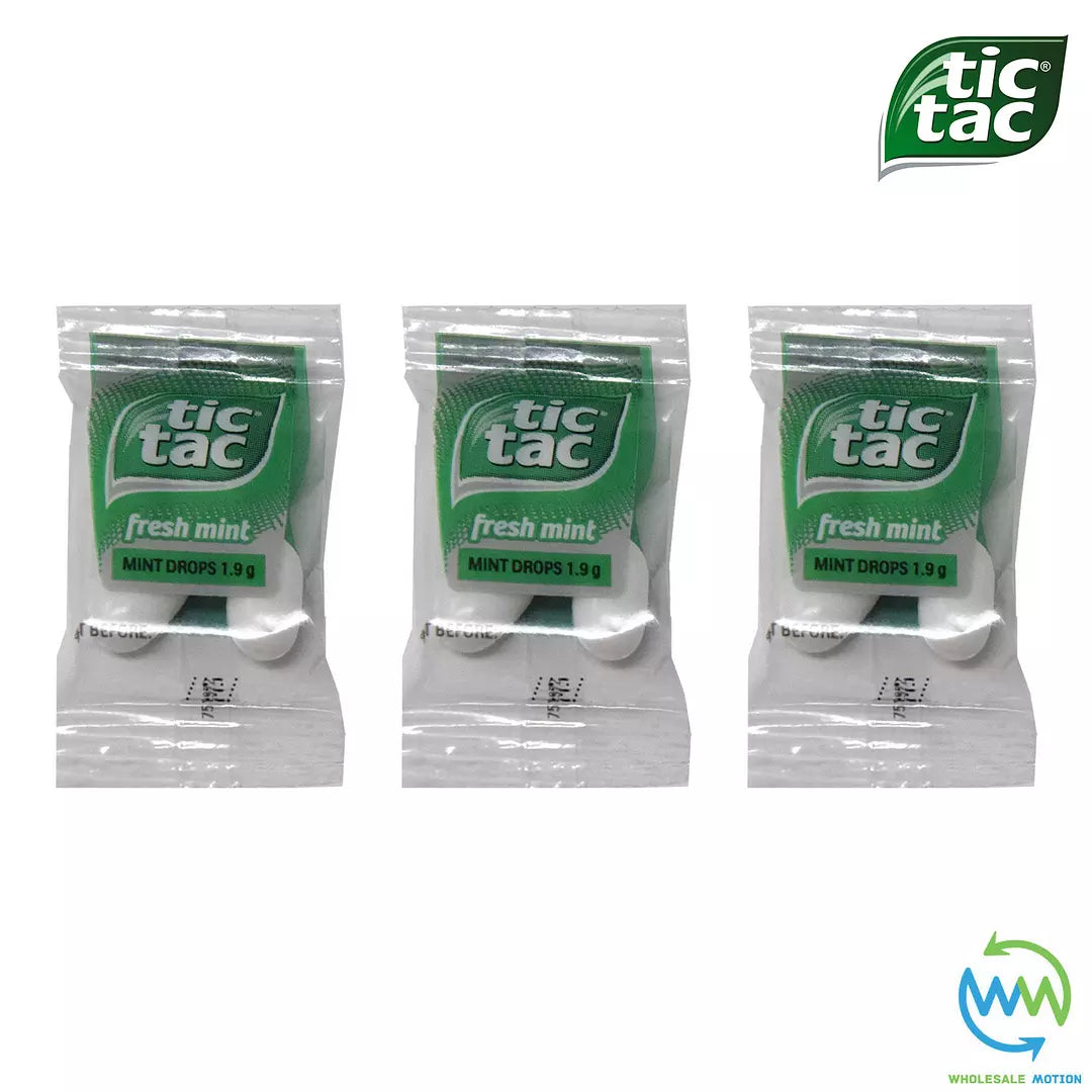 TIC TAC Mint PILLOW Pack INDIVIDUAL Wrapped SWEETS Portion MINTS Catering CANDY