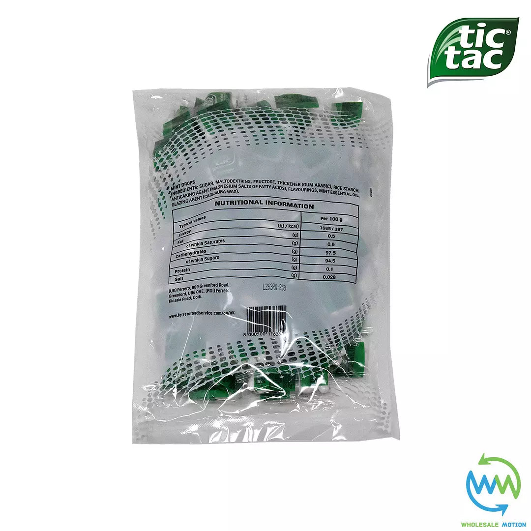 TIC TAC Mint PILLOW Pack INDIVIDUAL Wrapped SWEETS Portion MINTS Catering CANDY