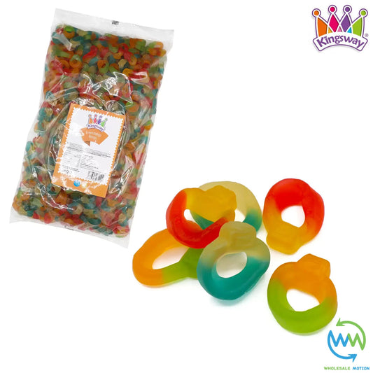 FRIENDSHIP RINGS Sweets WEDDING Candy ANNIVERSARY Valentines Day Gummy CANDIES Jellies GUMMIES Snack Kingsway PICK N MIX UK