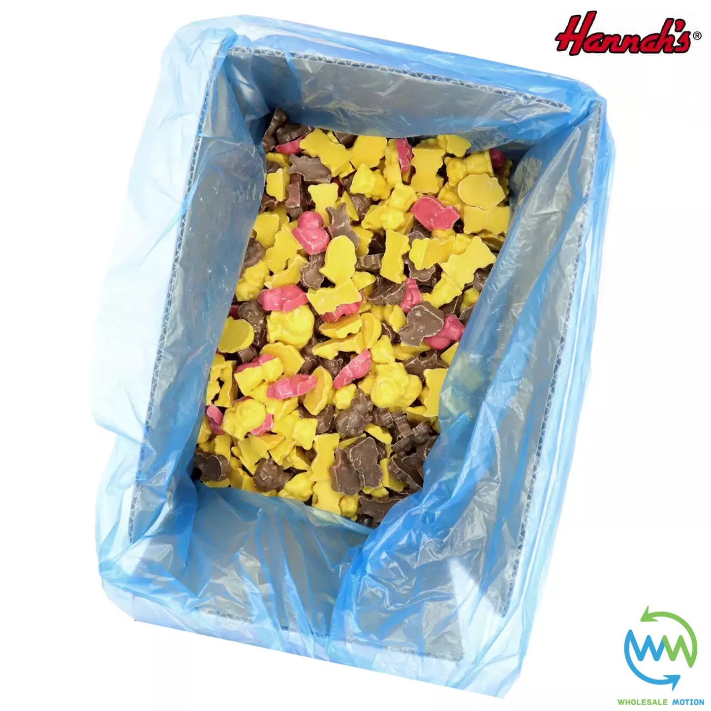 Hannah's ANIMALS Milk Chocolate PICK N MIX Novelty CANDY Cream Party Bag Fillers