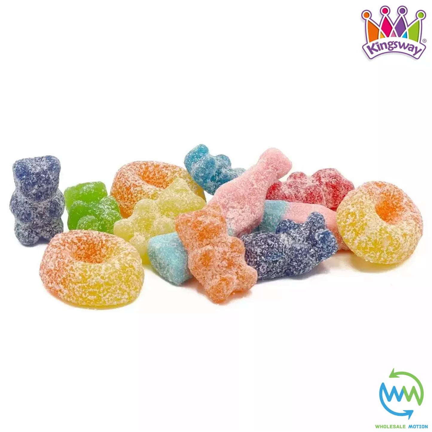 Kingsway Mega Value Vegan Assorted Fizzy Mix 2.5kg