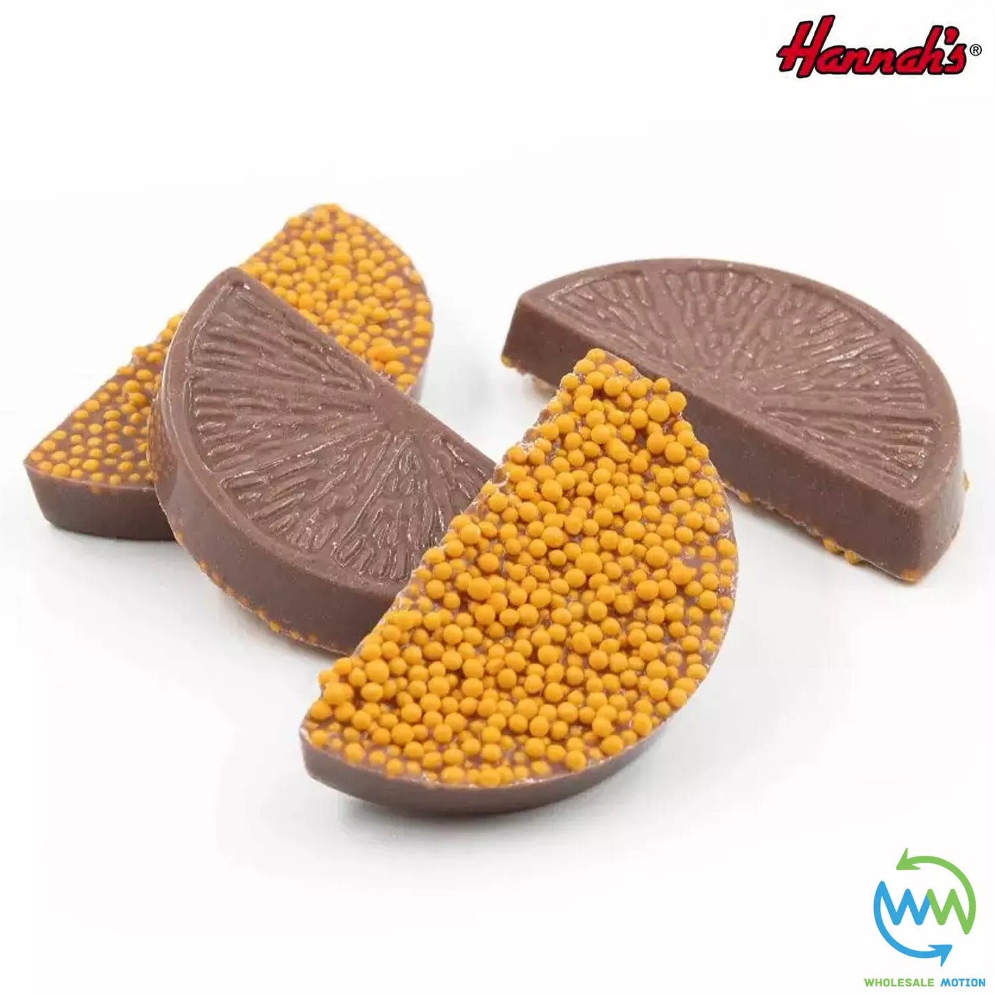 Hannah's ORANGE JAZZIES SLICES Milk Chocolate PICK N MIX Christmas PARTY Jazzles
