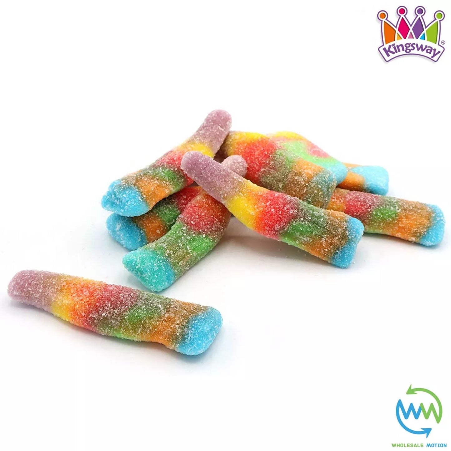 RAINBOW BOTTLES Sweets GUMMY Candy JELLY Jellies Fruit PRIDE Fizzy Kingsway Bottle PICK N MIX Treat Snack