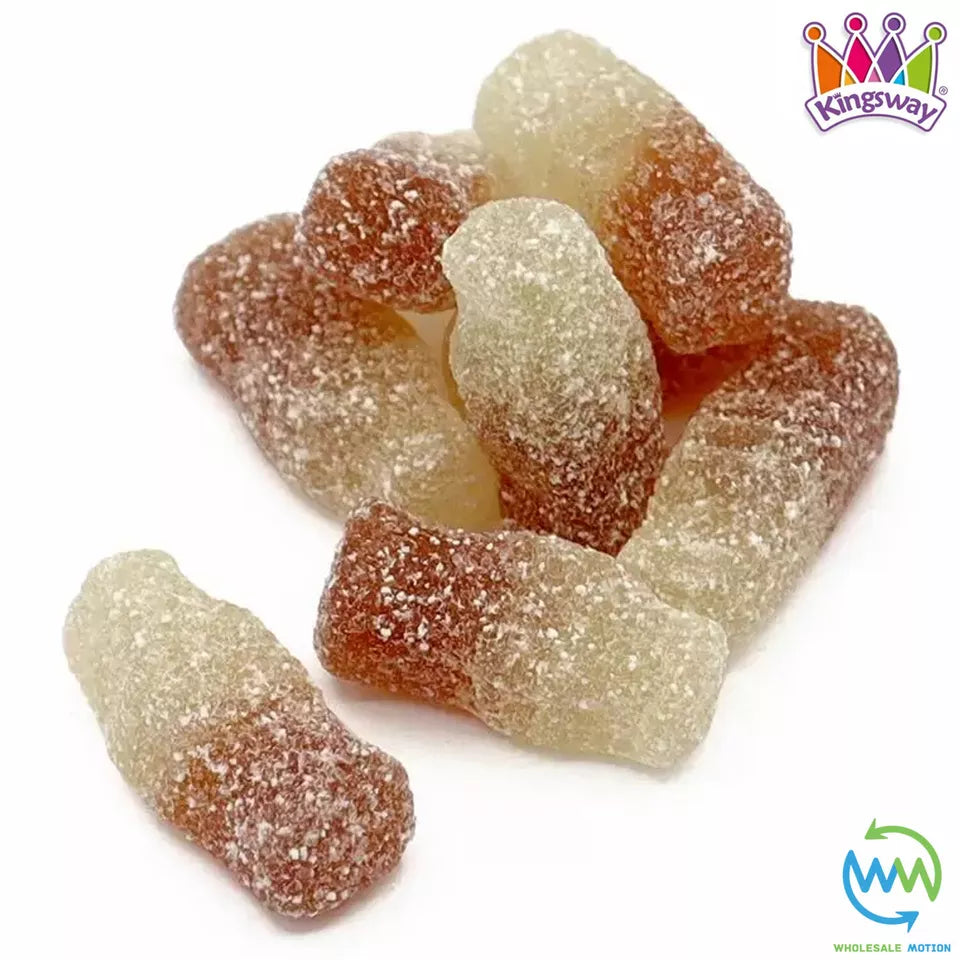 Kingsway Mega Value Vegan Fizzy Cola Bottles Bag 2.5kg