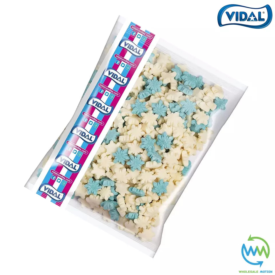 Jelly Christmas SNOWFLAKE Sweets VIDAL Pick N Mix SWEET Portion FESTIVE TREES UK