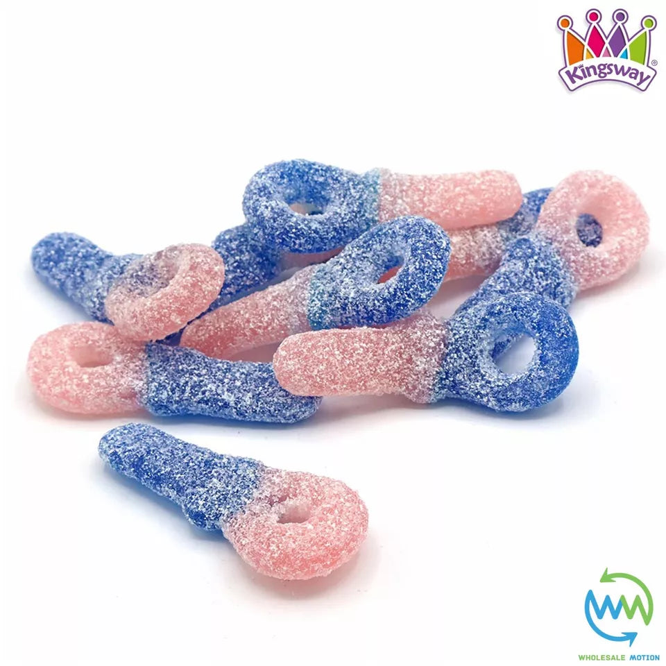 FIZZY BUBBLEGUM TONGUE PAINTING DUMMIES Sweets CANDY Gummy Sour Dummy PICK N MIX Jelly Gummies Jellies Snack