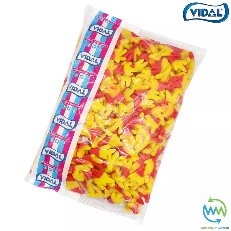 CHICKEN FEET Sweets GUMMY Candy Jelly FRUITY Jellies GUMMIES Vidal PICK N MIX UK Fruit Foot Snack Party Bag Filler Gift