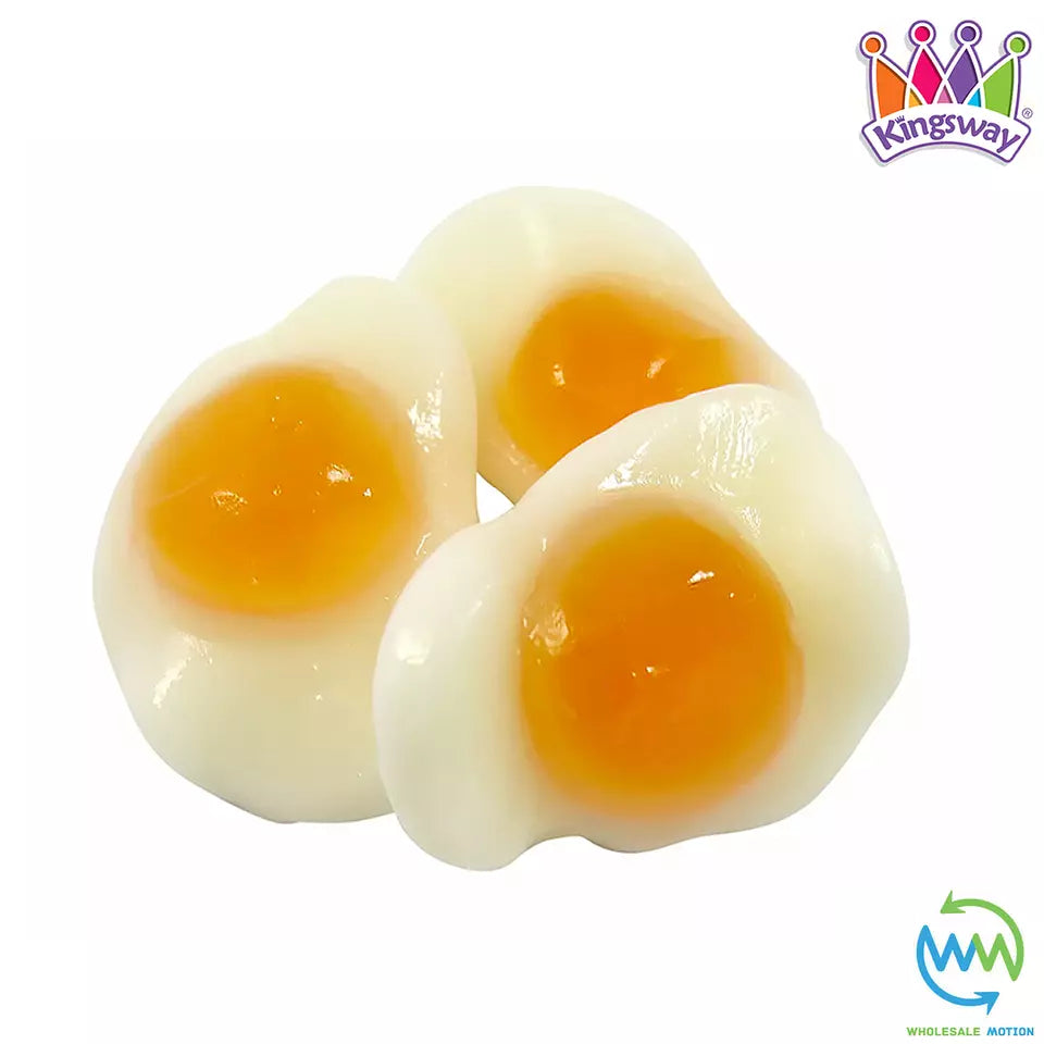 FRIED EGG Gummy Sweets RETRO Kingsway WEDDING Favours Candy EGGS Classic PICK N MIX Candy Jelly Jellies Gummies Snack