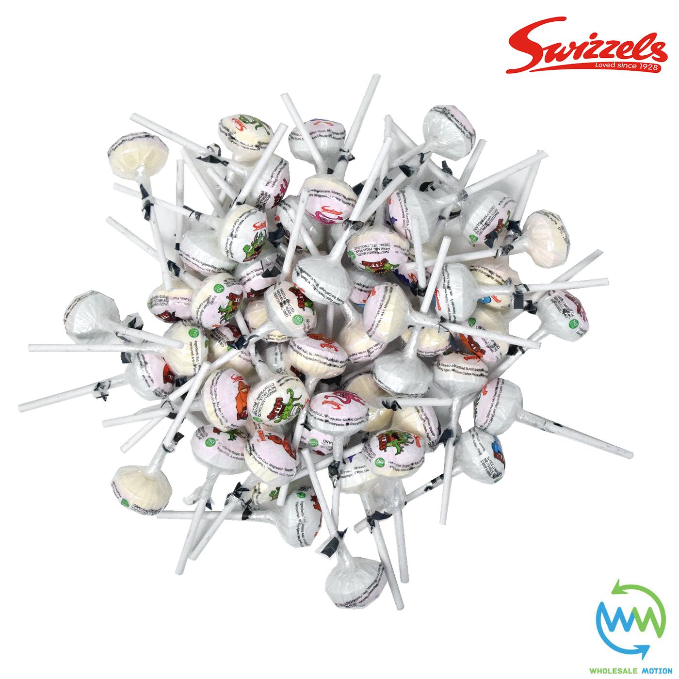 3KG BULK BAG Swizzels DOUBLE LOLLIES Fruity Individual Wrapped SWEETS Retro CANDY FRUIT Lolly Snack SWIZZELS