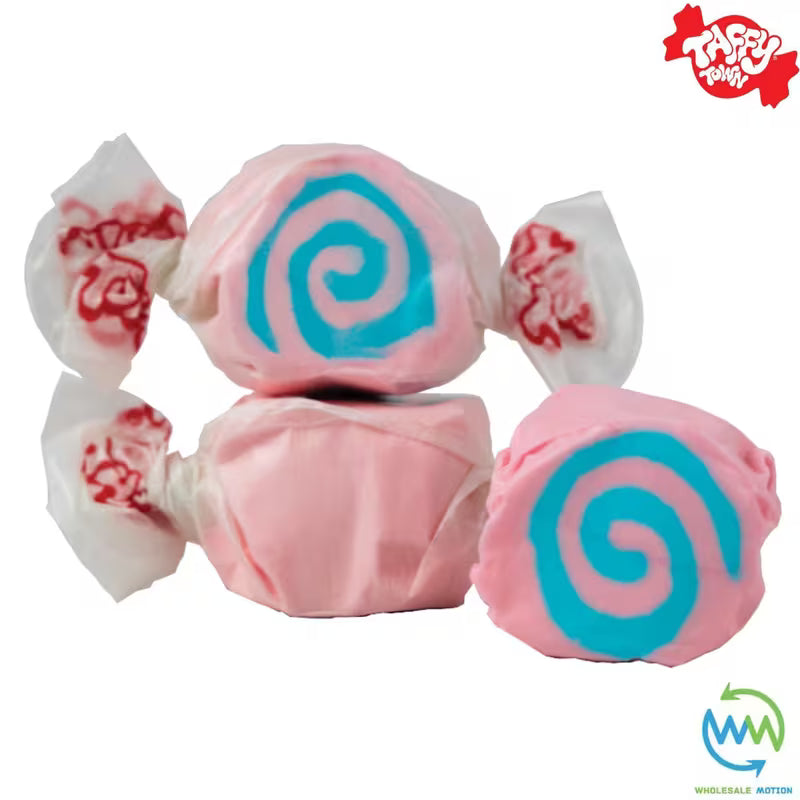 COTTON CANDY SALT WATER TAFFY Sweets SOFT CANDY Taffies SWEET Chewy Retro Party WRAPPED Fruity SWEET Candy Gummy Jelly Snack Fruit Taffies Toffees Gummies Jellies GIFT Snack TREAT Wedding Favour Party Bag Filler
