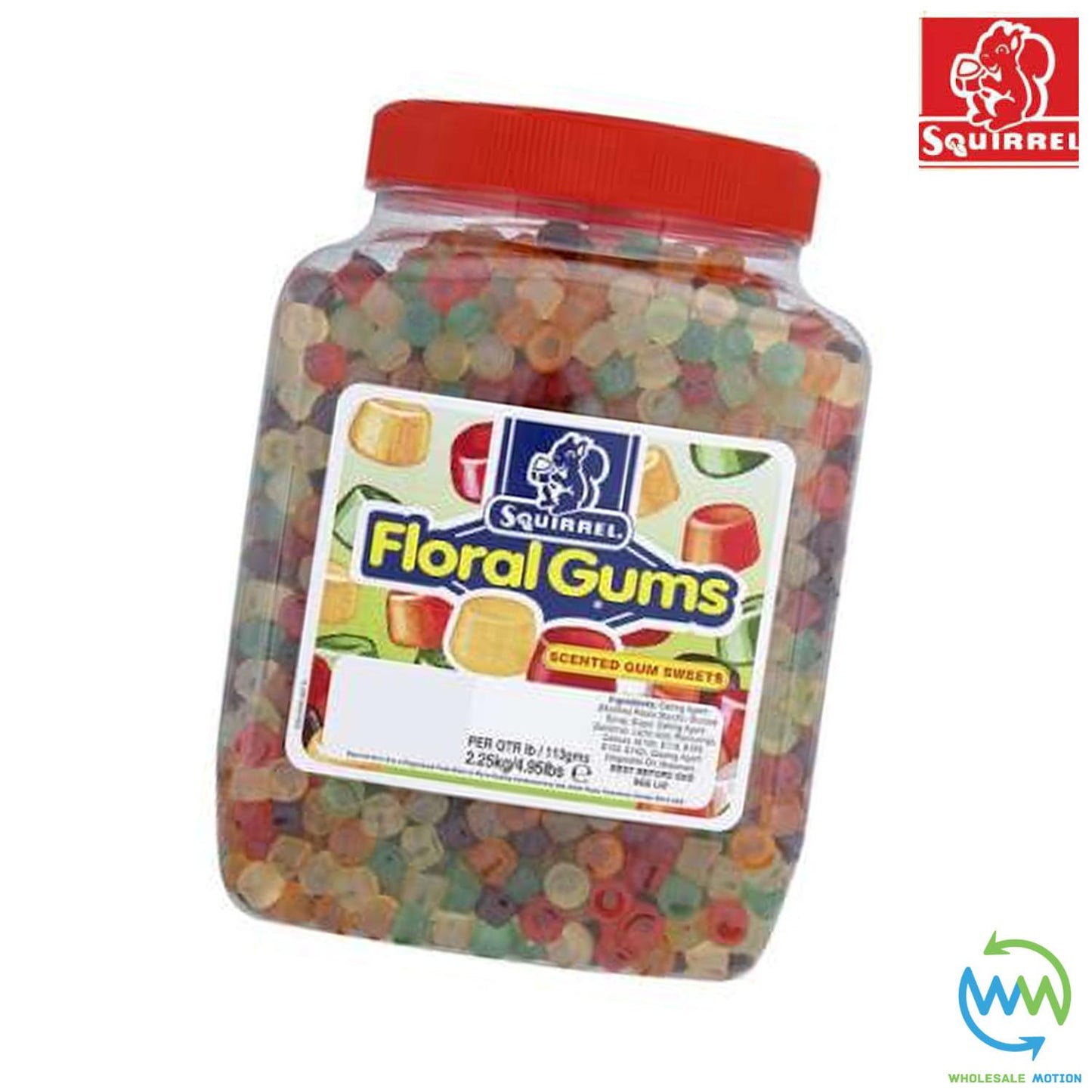 FLORAL GUMS Sweets SCENTED Candy GUMMIES Gummy JELLY Squirrell PICK N MIX Retro Jellies Candies Snack