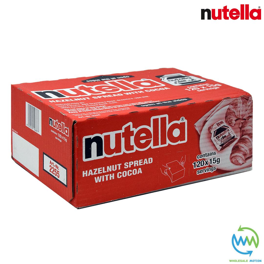 NUTELLA Hazelnut SPREAD Chocolate Portion POT 15G Single Mini Individual COCOA