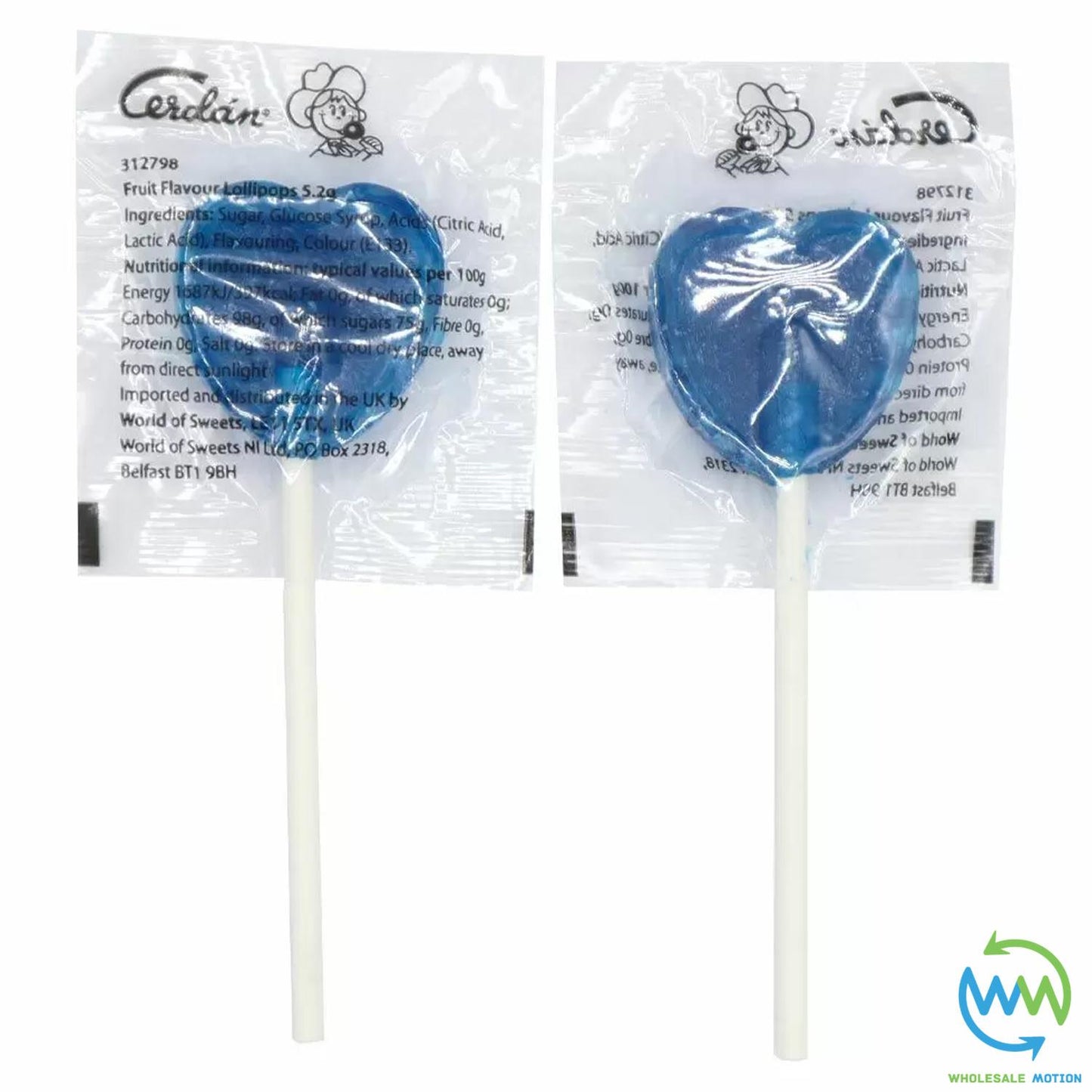 HEART LOLLIPOPS Sweets VALENTINES DAY Candy Love WEDDING Blue Raspberry LOLLY UK