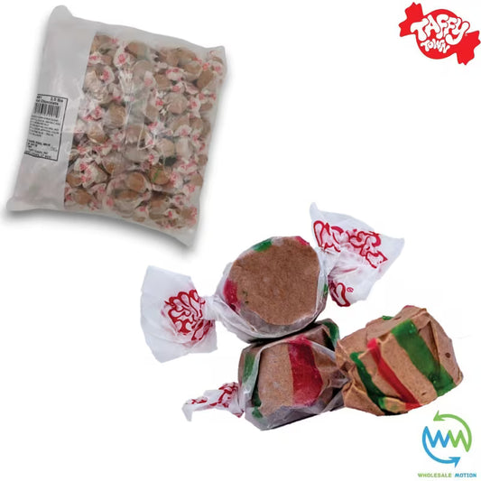 HOT CHOCOLATE SALT WATER TAFFY Sweets SOFT CANDY Taffies SWEET Chewy Retro Party WRAPPED Fruity SWEET Candy Gummy Jelly Snack Fruit Taffies Toffees Gummies Jellies GIFT Snack TREAT Wedding Favour Party Bag Filler