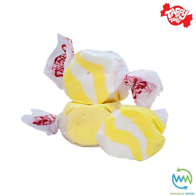 BUTTERED POPCORN SALT WATER TAFFY Sweets SOFT CANDY Taffies SWEET Chewy Retro Party INDIVIDUALLY WRAPPED SWEET Candy Gummy Jelly GUMMIES Jellies Snack Fruit Taffies Toffees