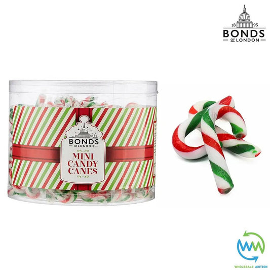 5000 x Mini CANDY CANES Christmas PEPPERMINT Flavour RETRO SWEETS Cane XMAS Wrapped 5g (Copy)