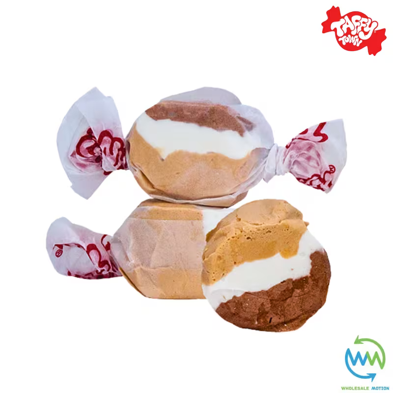 S'MORES SALT WATER TAFFY Sweets SOFT CANDY Taffies SWEET Chewy CHOCOLATE Marshmallow BISCUIT Smores Retro SMORE S'more Party INDIVIDUALLY WRAPPED Fruity SWEET Candy Gummy Jelly GUMMIES Jellies Snack Fruit Taffies Toffees
