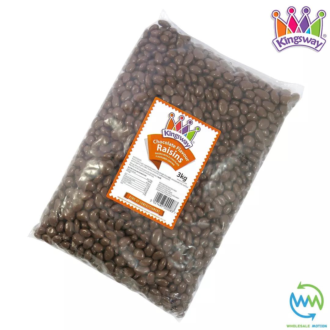 CHOCOLATE FLAVOUR RAISINS Candy TRADITIONAL Retro PICK N MIX Sweets PARTY Treat Candies Snack