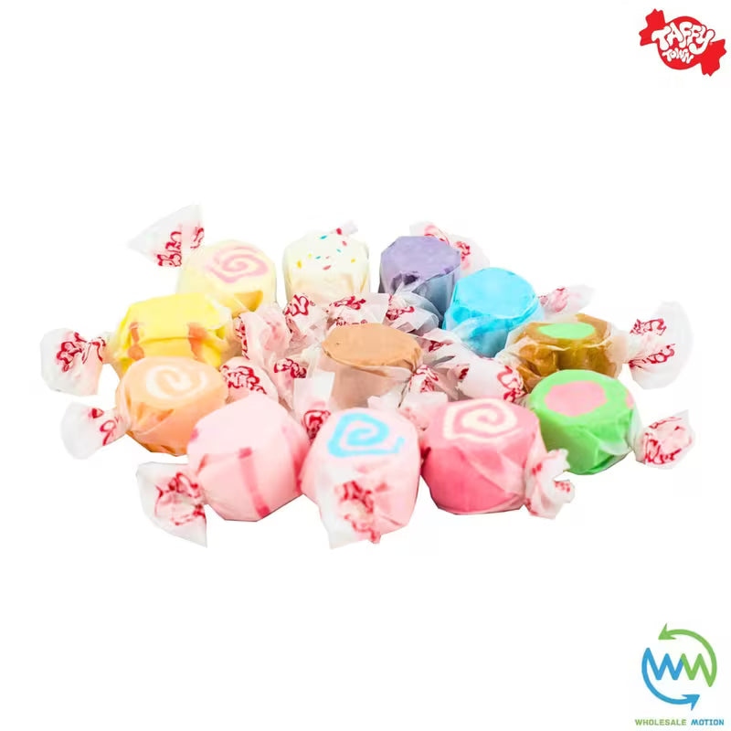 ASSORTED SALT WATER TAFFY Sweets SOFT CANDY Taffies SWEET Chewy Retro Party WRAPPED Fruity SWEET Candy Gummy Jelly Snack Fruit Taffies Toffees Gummies Jellies GIFT Snack TREAT Wedding Favour Party Bag Filler