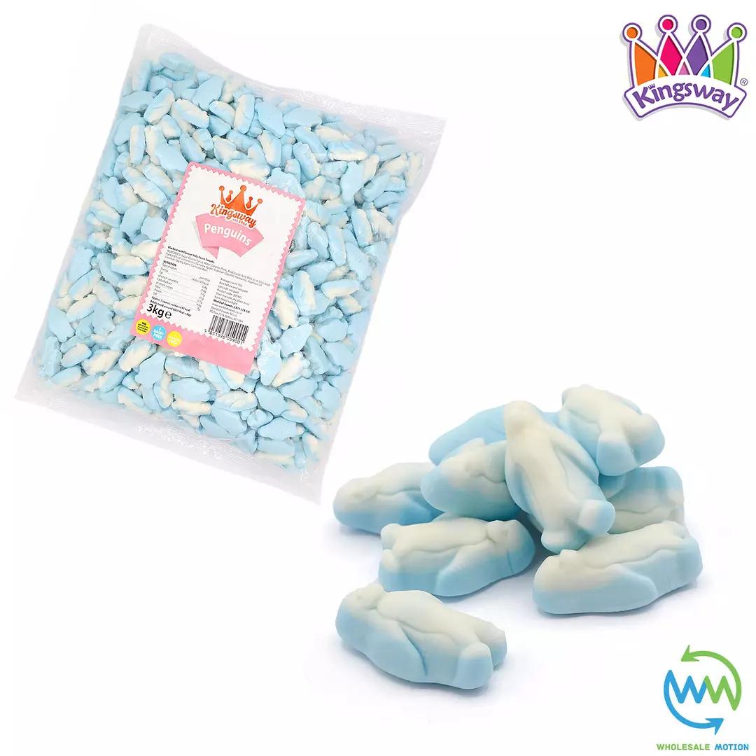 Christmas GUMMY PENGUINS Sweets KINGSWAY Candy FESTIVE Jelly XMAS PICK N MIX BAG Gummies Jellies Candies Snack