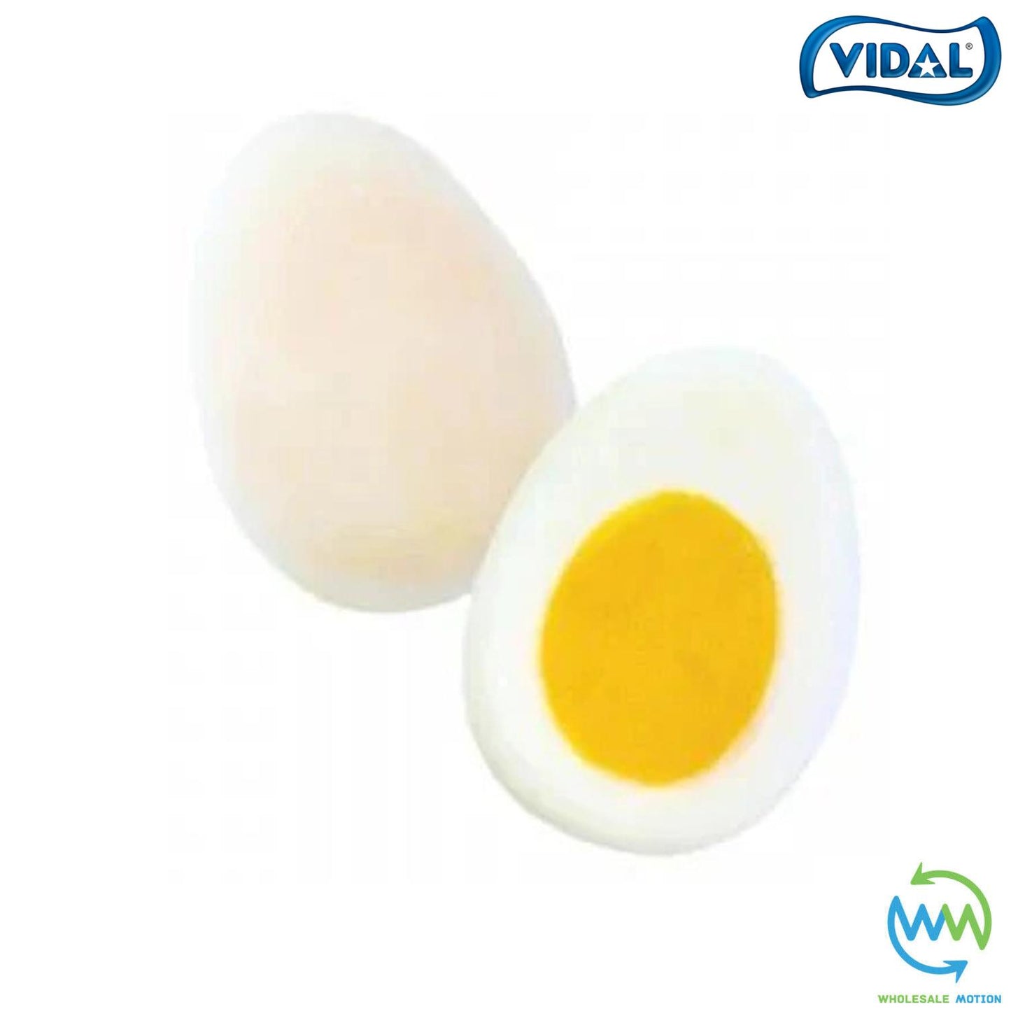 JELLY FILLED EGGS Sweets GUMMY Candy JUMBO Jellies Fruit GUMMIES Vidal PICK N MIX UK Snack Treat Party Bag Filler