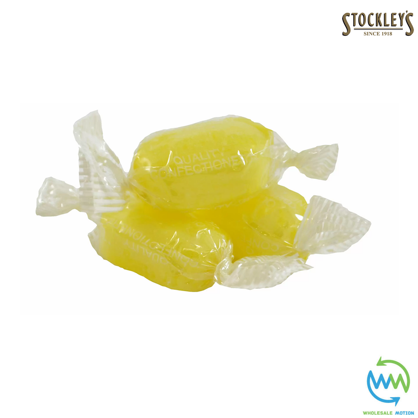 SHERBET LEMONS Stockleys INDIVIDUAL Wrapped SWEETS Portion LEMON FLAVOUR UK