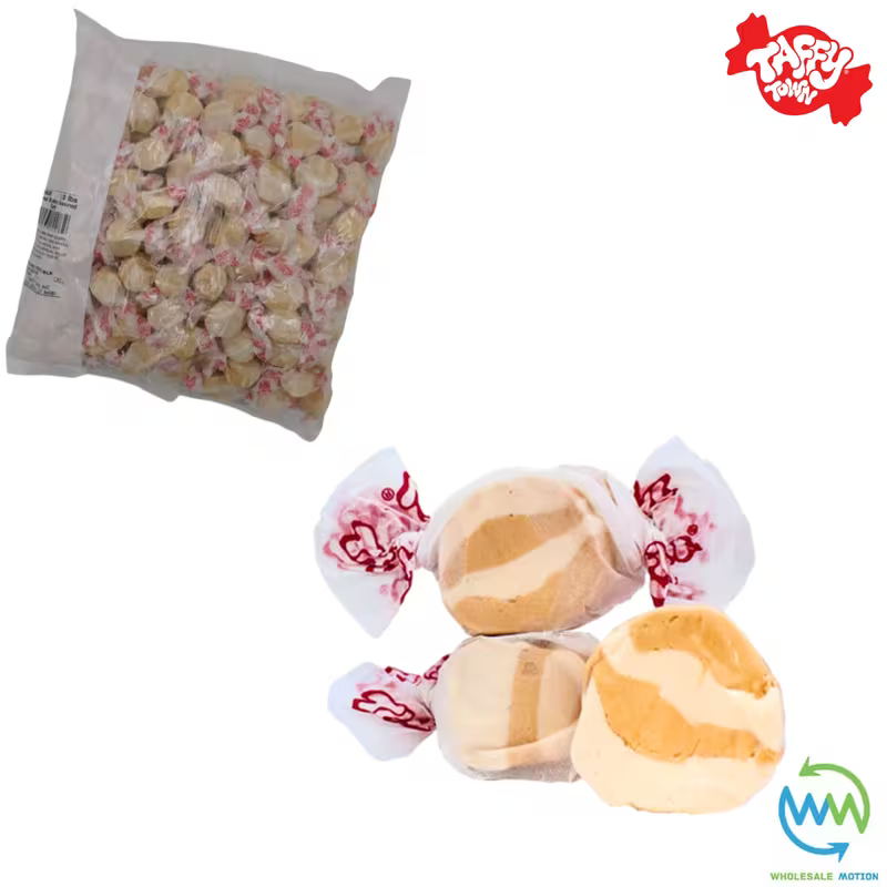 PEANUT BUTTER SALT WATER TAFFY Sweets SOFT CANDY Taffies SWEET Chewy Retro Party INDIVIDUALLY WRAPPED Fruity SWEET Candy Gummy Jelly GUMMIES Jellies Snack Fruit Taffies Toffees