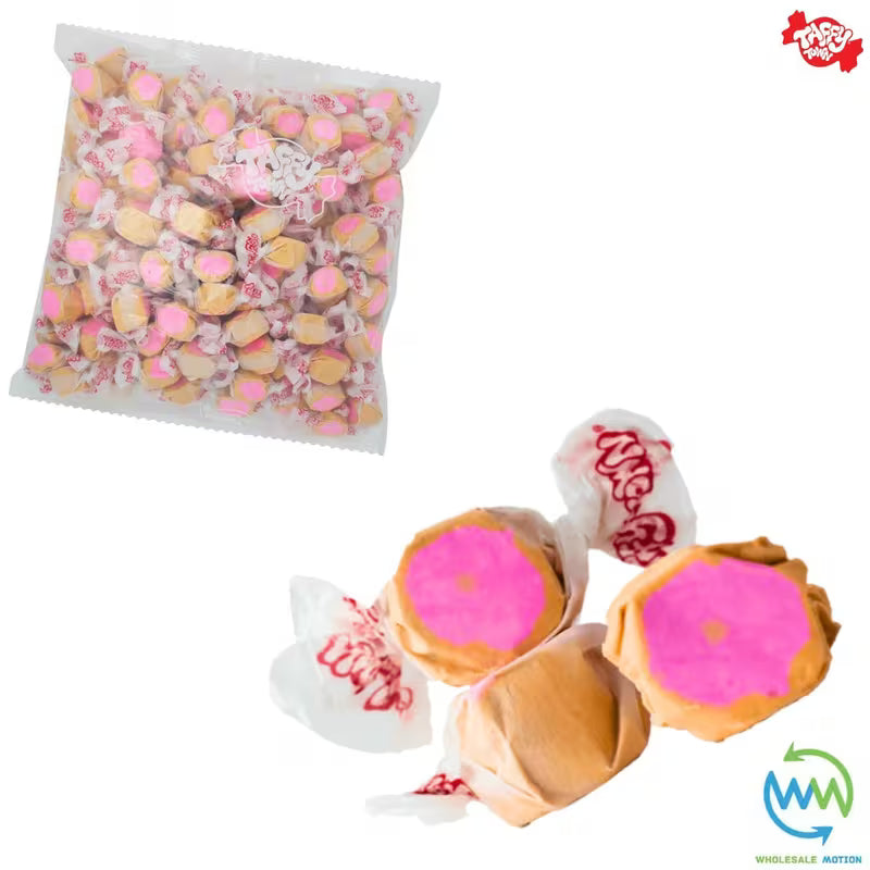 GLAZED DOUGHNUT SALT WATER TAFFY Sweets SOFT CANDY Taffies SWEET Chewy DONUT Doughnuts DONUTS Retro Party WRAPPED Fruity SWEET Candy Gummy Jelly Snack Fruit Taffies Toffees Gummies Jellies GIFT Snack TREAT Wedding Favour Party Bag Filler