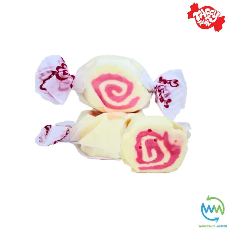 STRAWBERRY CHEESECAKE SALT WATER TAFFY Sweets SOFT CANDY Taffies SWEET Chewy Retro Party INDIVIDUALLY WRAPPED Fruity SWEET Candy Gummy Jelly GUMMIES Jellies Snack Fruit Taffies Toffees