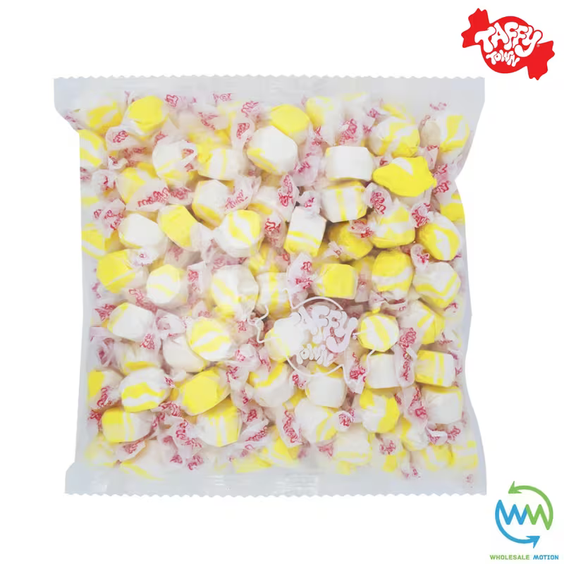 BUTTERED POPCORN SALT WATER TAFFY Sweets SOFT CANDY Taffies SWEET Chewy Retro Party INDIVIDUALLY WRAPPED SWEET Candy Gummy Jelly GUMMIES Jellies Snack Fruit Taffies Toffees