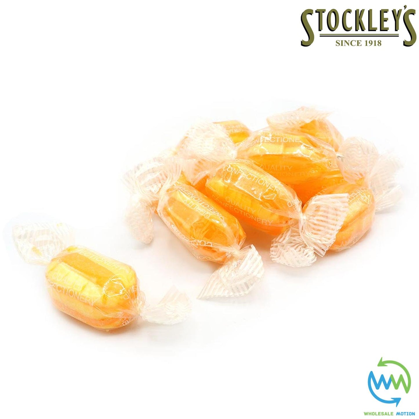 Stockleys PINEAPPLE SHERBETS Candy Sweets INDIVIDUAL Wrapped HARD BOILED TREATS Pick N Mix Snack