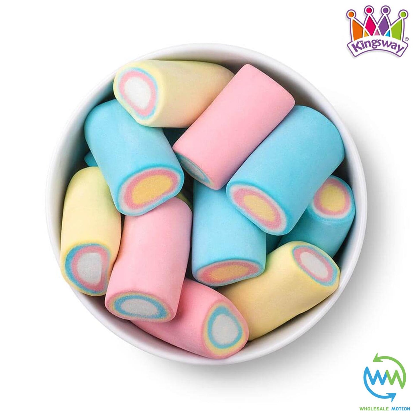 MALLOW TUBES Sweets VANILLA MARSHMALLOWS Gummy Candy MARSHMALLOW Tube Jelly GUMMIES Jellies Mallows Vanilla Snack Kingsway PICK N MIX UK