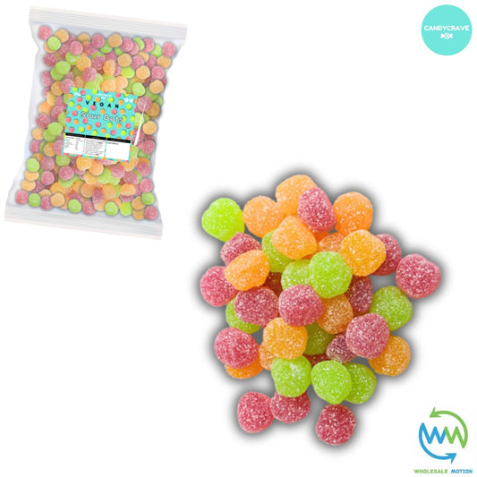 SOUR DOTS Sweets FIZZY Gummy JELLY Jellies GUMMIES Candy SUGAR COATED Dot Snack WEDDING GIFT Party Bag Filler CANDIES Candycrave PICK N MIX UK Treat