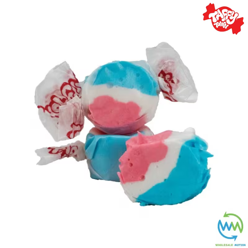 ROCKET POP SALT WATER TAFFY Sweets SOFT CANDY Taffies SWEET Chewy Retro Party INDIVIDUALLY WRAPPED Fruity SWEET Candy Gummy Jelly GUMMIES Jellies Snack Fruit Taffies Toffees