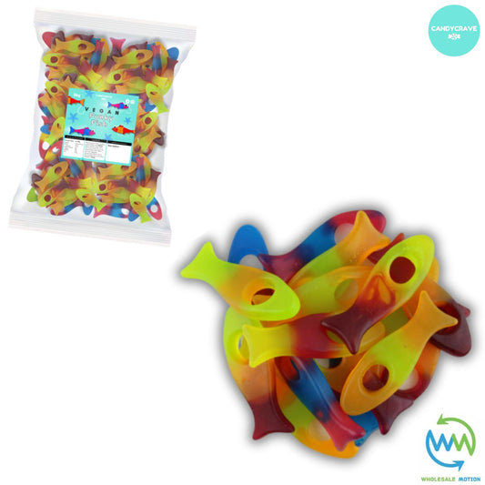 FUNKY FISH Sweets GUMMY Jelly CANDY Jellies GUMMIES Snack FRUITY Fruit WEDDING GIFT Party Bag Filler CANDIES Candycrave PICK N MIX UK Treat