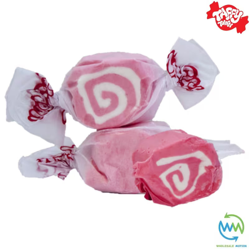 CINNAMON SALT WATER TAFFY Sweets SOFT CANDY Taffies SWEET Chewy Retro Party WRAPPED Fruity SWEET Candy Gummy Jelly Snack Fruit Taffies Toffees Gummies Jellies GIFT Snack TREAT Wedding Favour Party