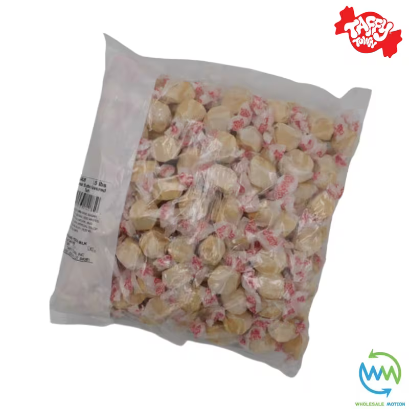 PEANUT BUTTER SALT WATER TAFFY Sweets SOFT CANDY Taffies SWEET Chewy Retro Party INDIVIDUALLY WRAPPED Fruity SWEET Candy Gummy Jelly GUMMIES Jellies Snack Fruit Taffies Toffees
